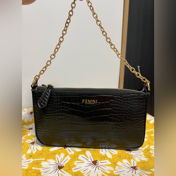 FEMNI LONDON MULTI POUCH CROSSBODY BAG - BLACK - Picture 4 of 8